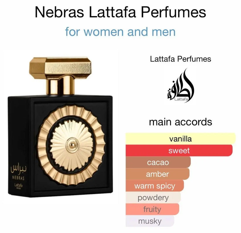 Nebras Eau de Parfum 100ml – Lattafa Pride