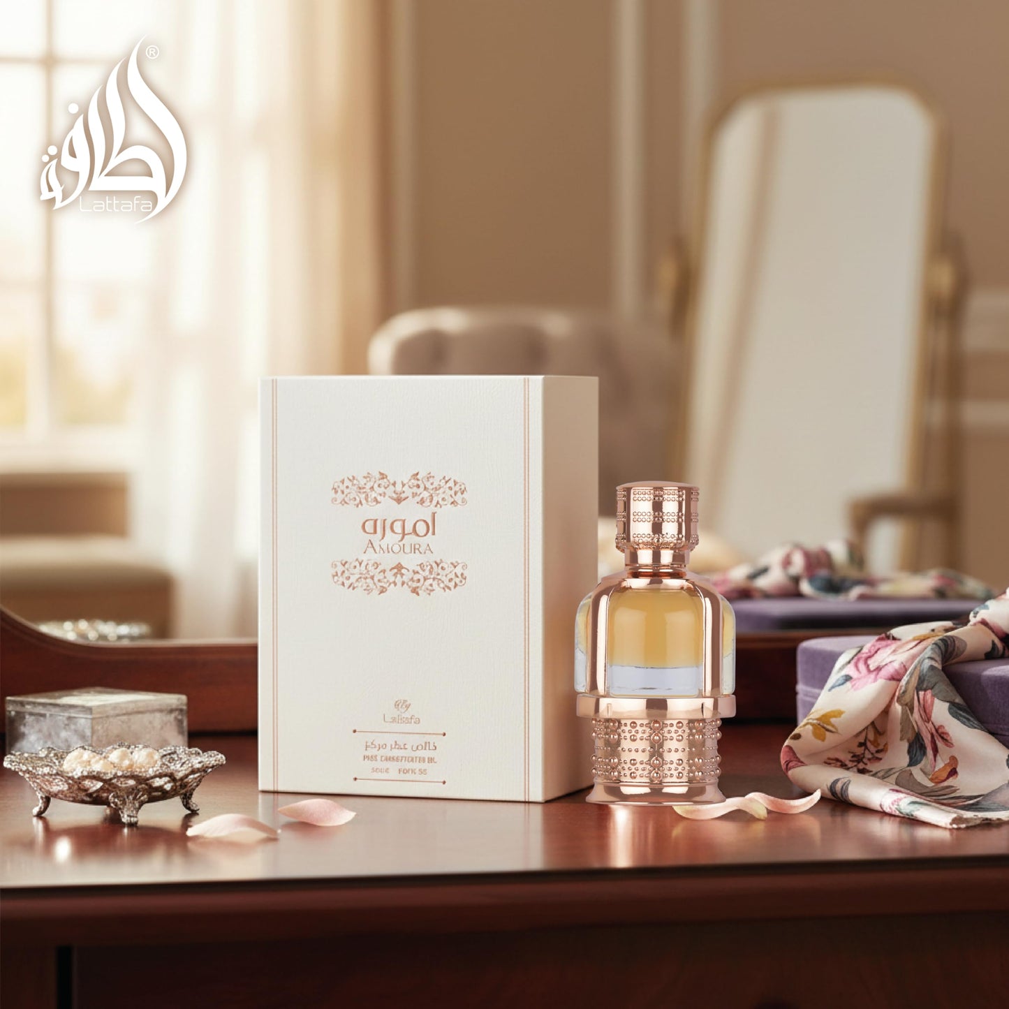 Attar Amoura Pure Concentrate Oil by Lattafa for Women