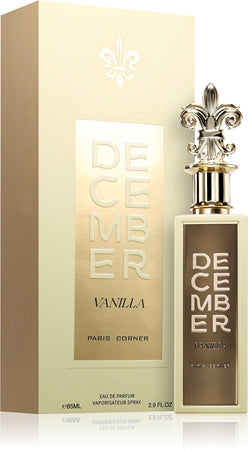 December Vanilla by PARIS CORNER. Unisex, 100ml